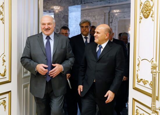 Рабочий визит премьер-министра РФ М. Мишустина в Белоруссию