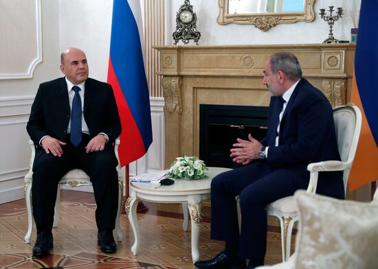 Рабочий визит премьер-министра РФ М. Мишустина в Белоруссию