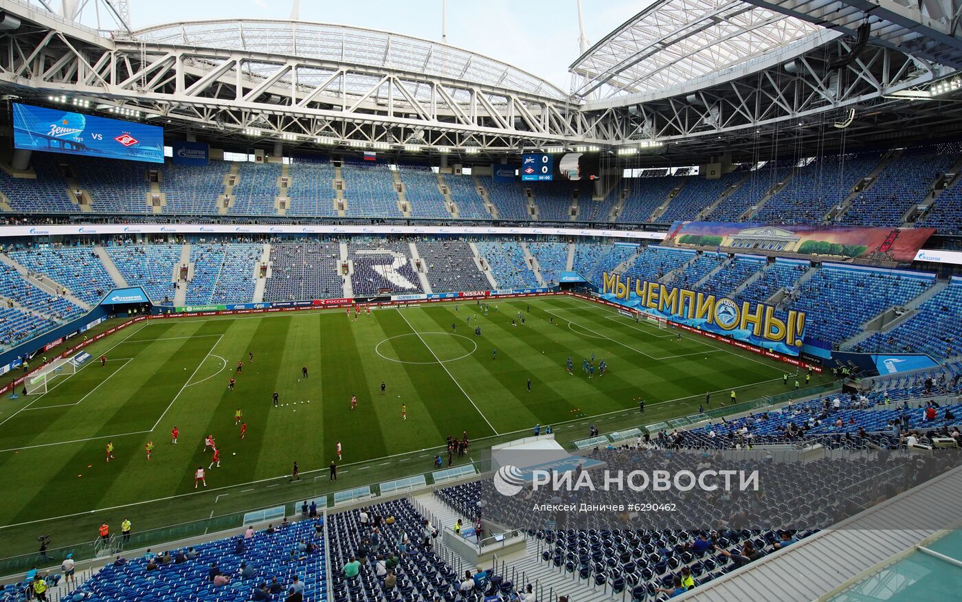 Футбол. Кубок России. Матч "Зенит" — "Спартак"