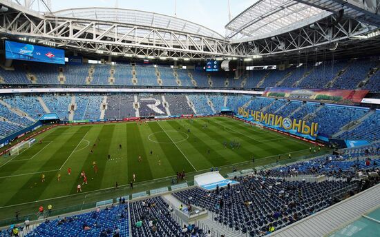 Футбол. Кубок России. Матч "Зенит" — "Спартак"