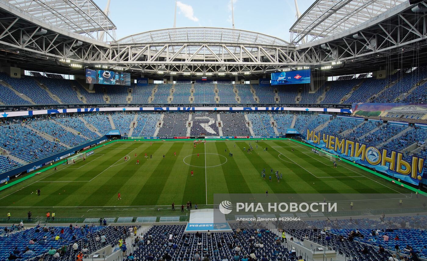 Футбол. Кубок России. Матч "Зенит" — "Спартак"