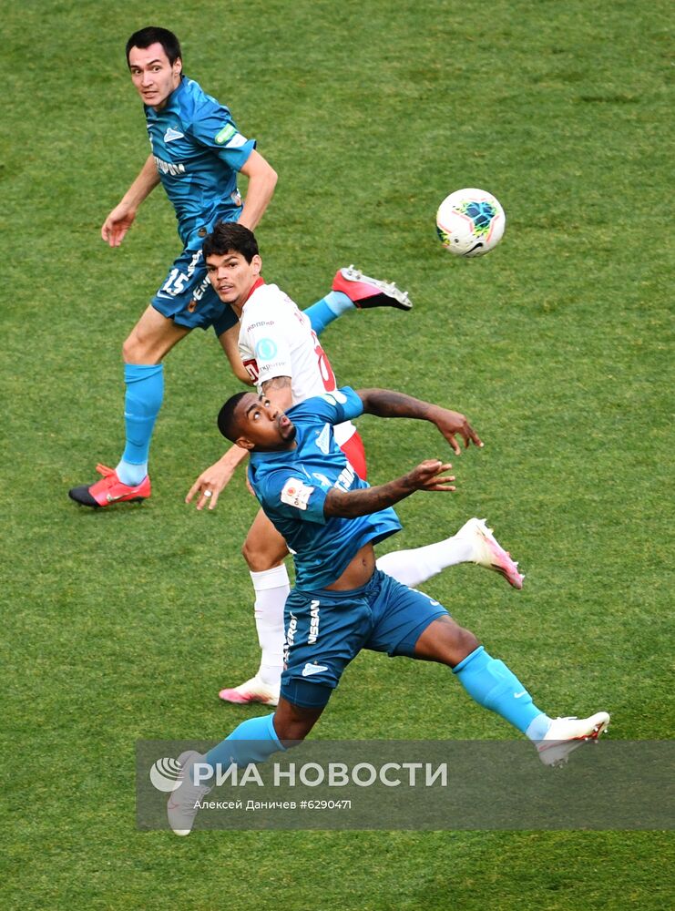 Футбол. Кубок России. Матч "Зенит" — "Спартак"