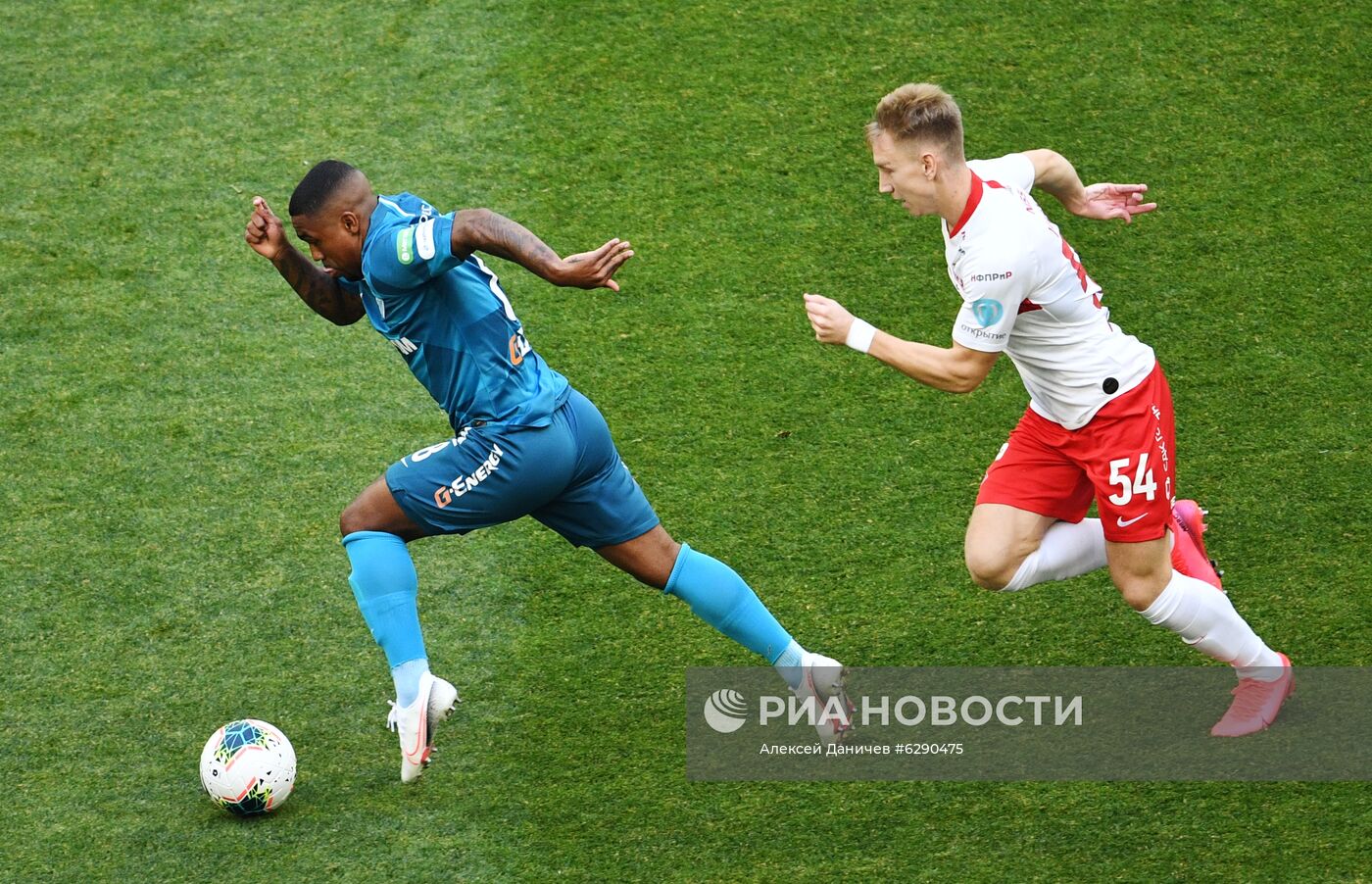 Футбол. Кубок России. Матч "Зенит" — "Спартак"