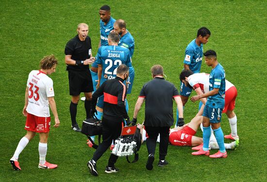 Футбол. Кубок России. Матч "Зенит" — "Спартак"