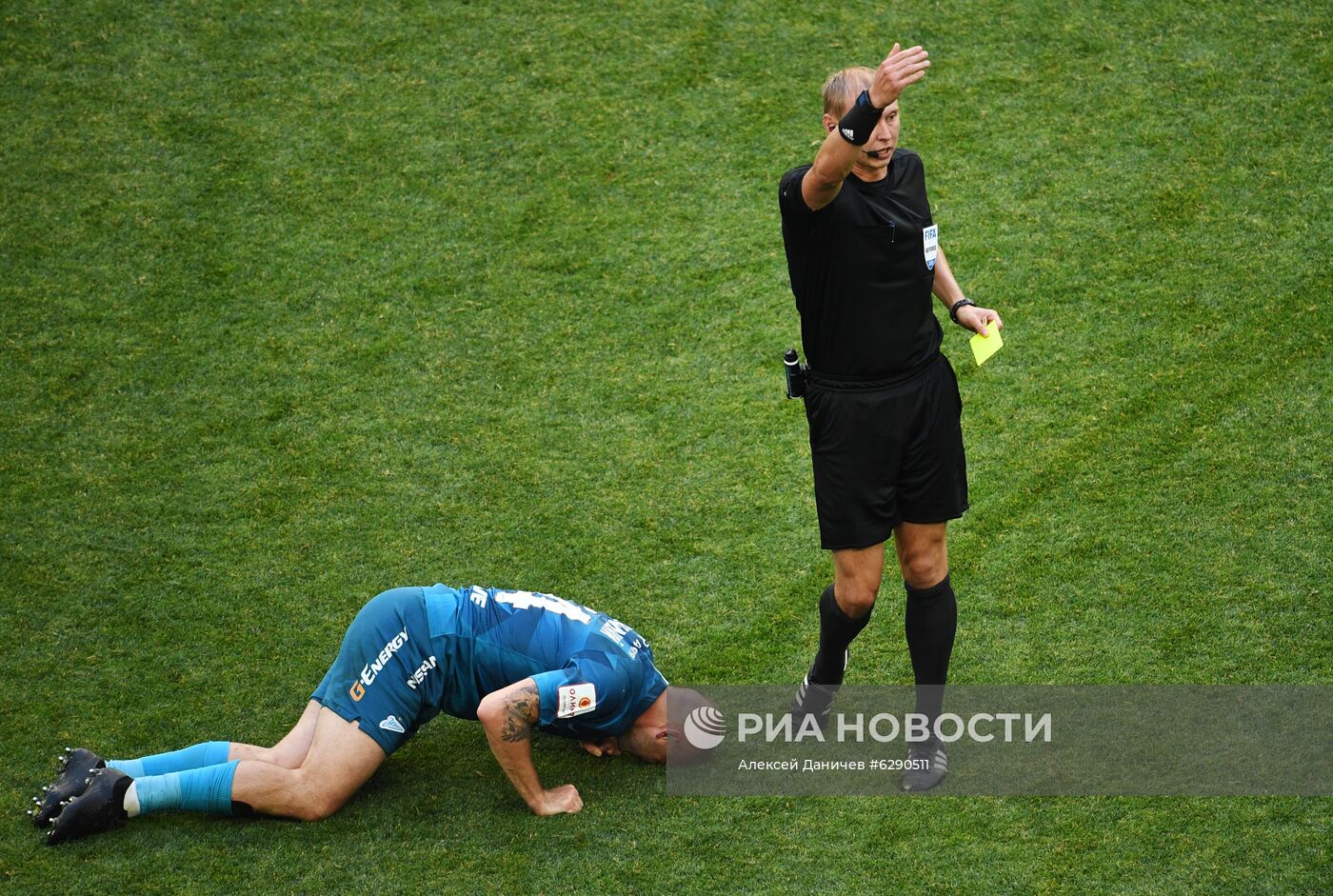 Футбол. Кубок России. Матч "Зенит" — "Спартак"