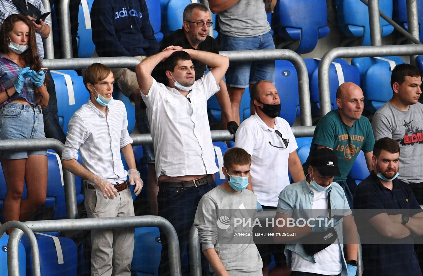 Футбол. Кубок России. Матч "Зенит" — "Спартак"