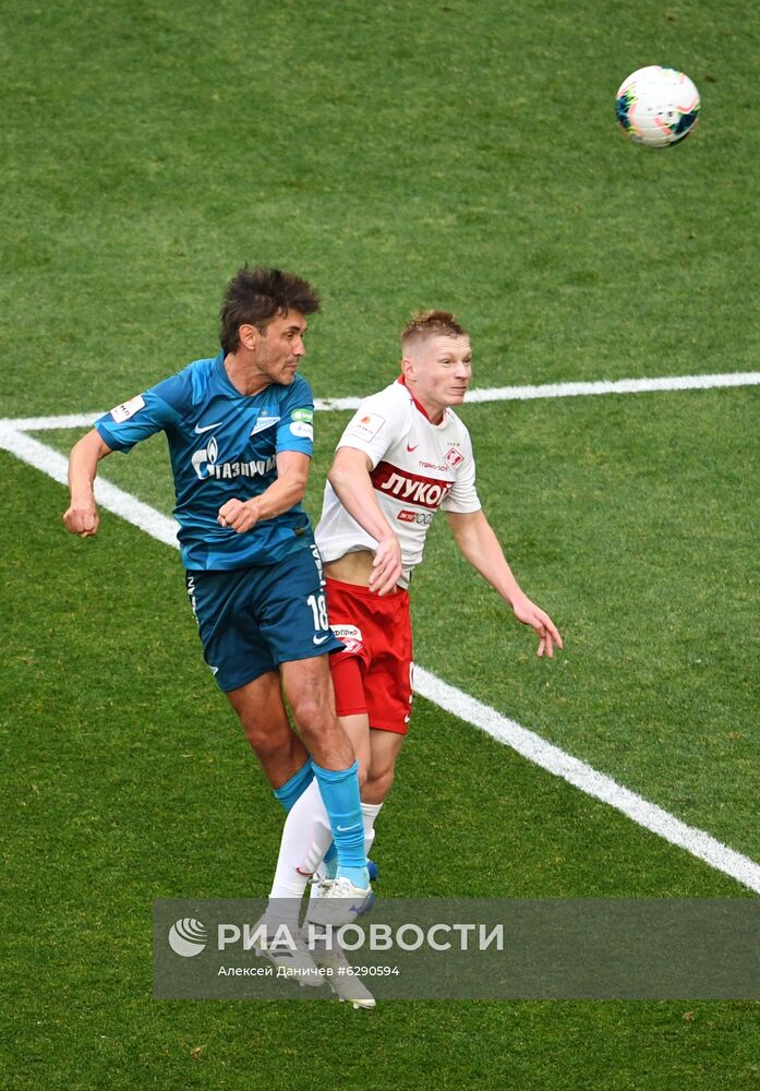 Футбол. Кубок России. Матч "Зенит" — "Спартак"