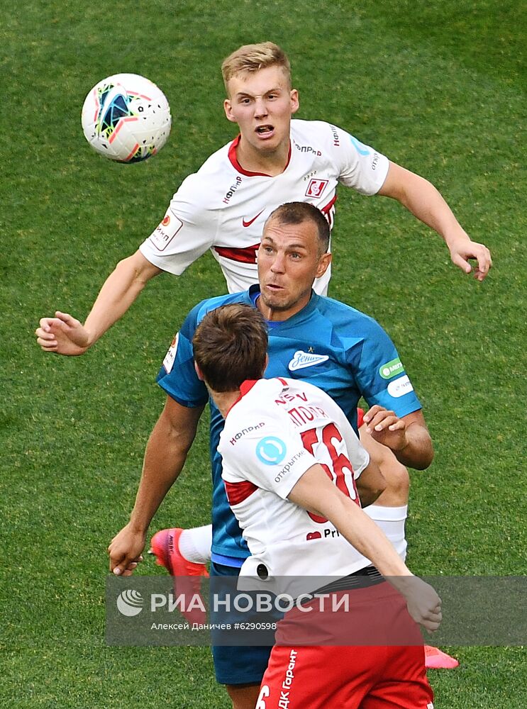 Футбол. Кубок России. Матч "Зенит" — "Спартак"