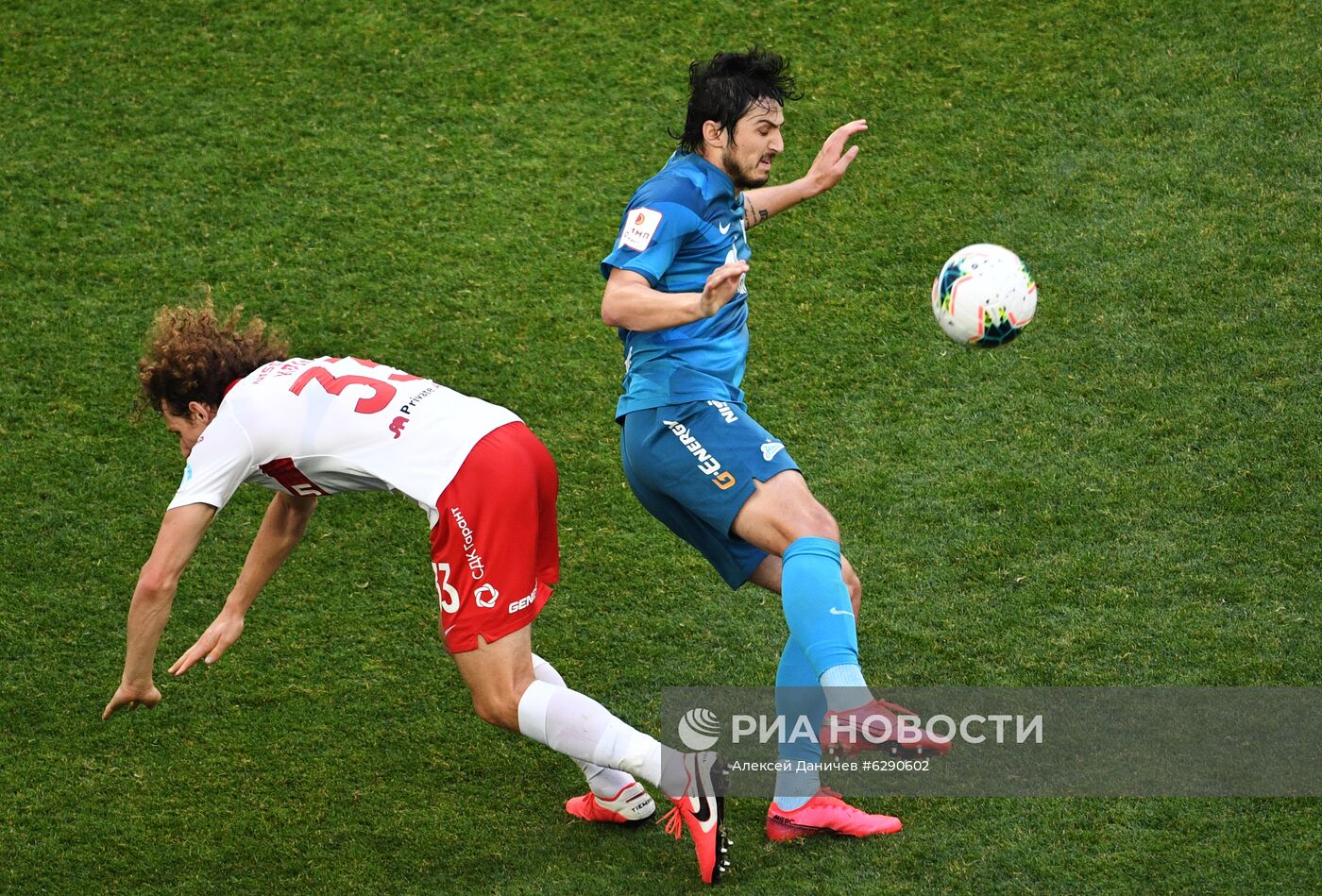 Футбол. Кубок России. Матч "Зенит" — "Спартак"