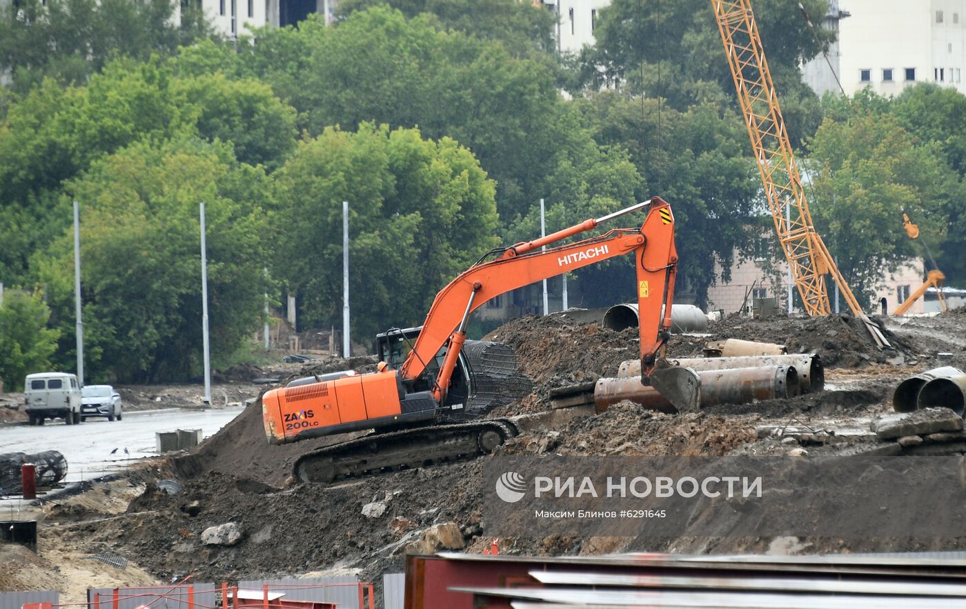 Строительство Северо-Восточной хорды в Москве