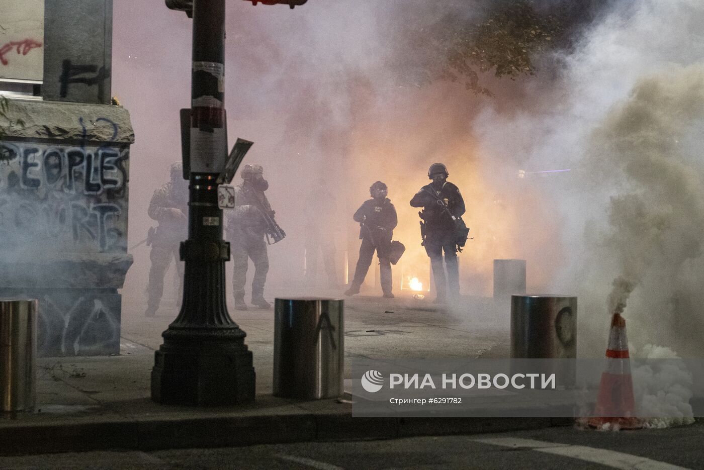 Протесты в Портленде