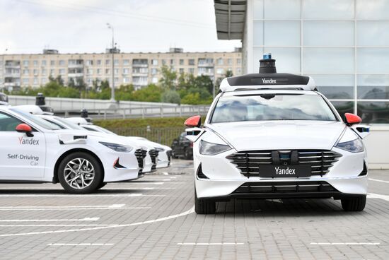 Беспилотные автомобили "Яндекса" 
