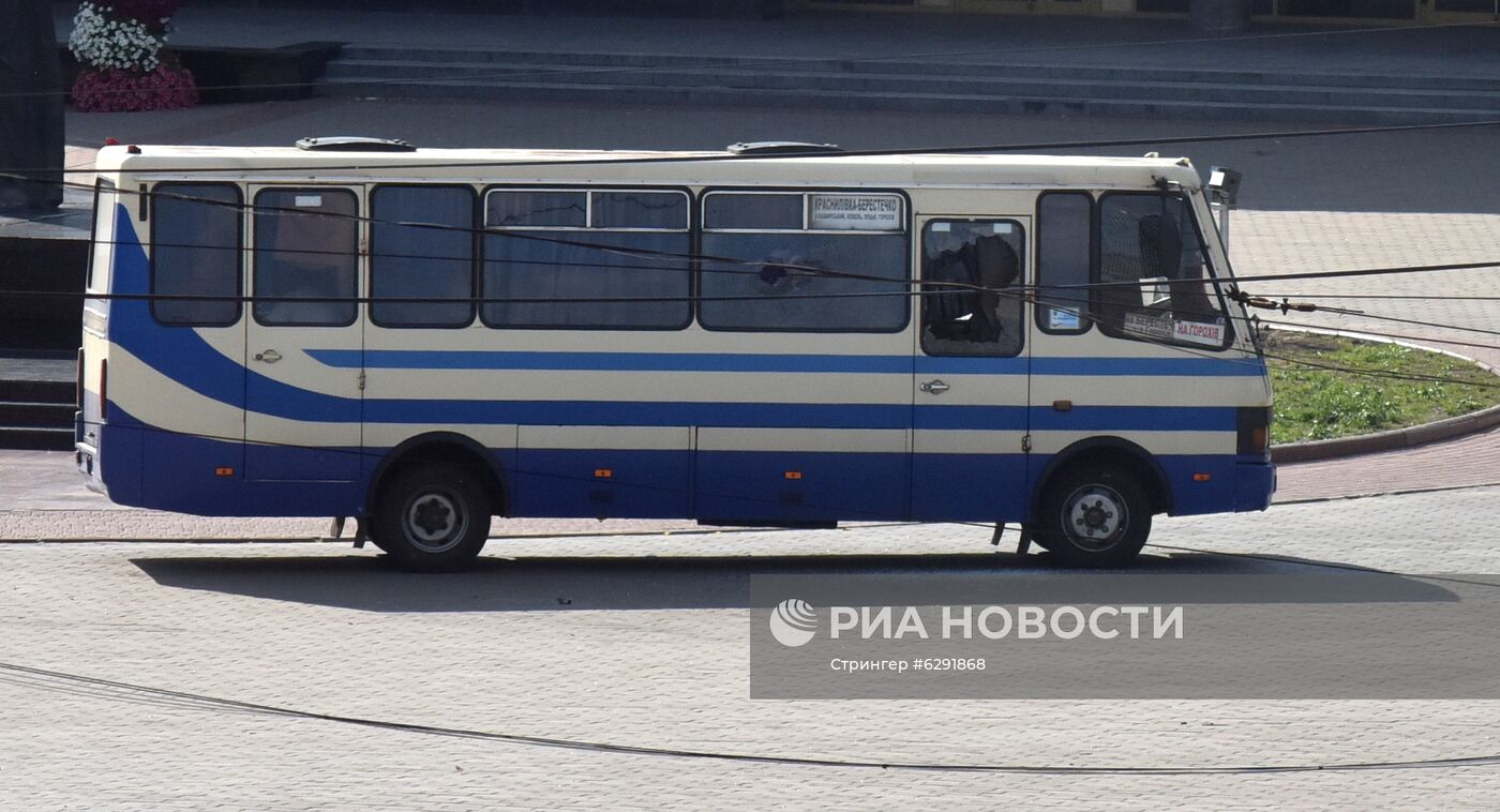 Захват заложников в Луцке