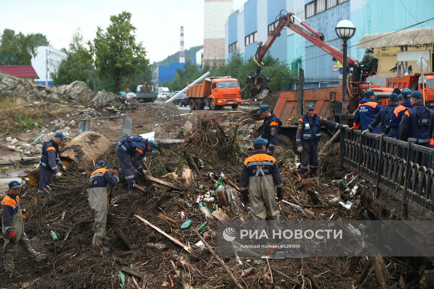 В городе Нижние Серги в Свердловской области ввели режим ЧС из-за паводка