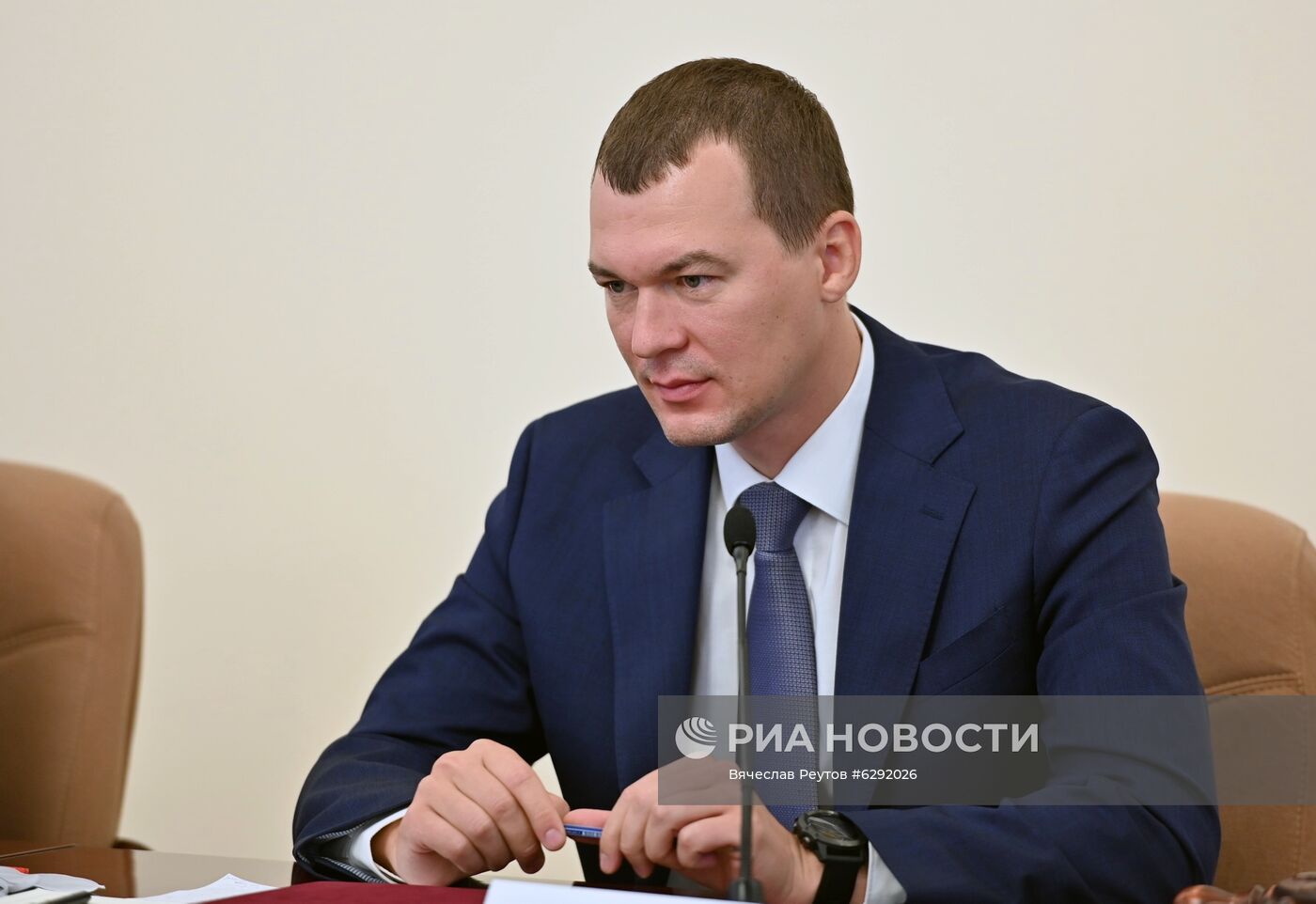 Представление врио губернатора Хабаровского края М. Дегтярева