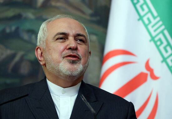 Встреча глав МИД РФ и Ирана С. Лаврова и М. Зарифа