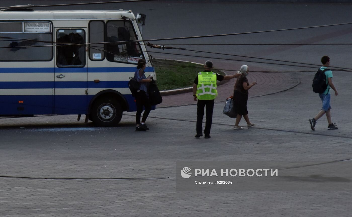 Захват заложников в Луцке