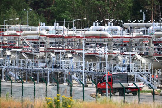 Строительство газопровода "Северный поток-2" в Германии