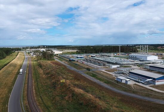 Строительство газопровода "Северный поток-2" в Германии