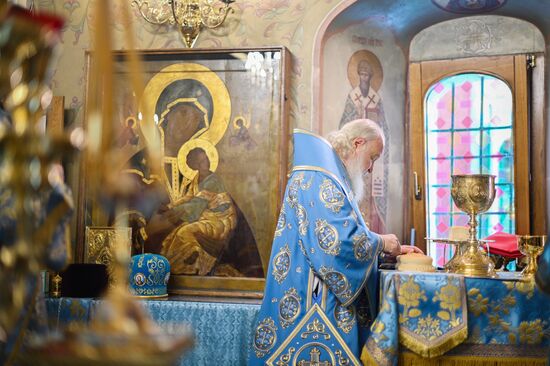 Патриаршее служение в Казанском соборе на Красной площади