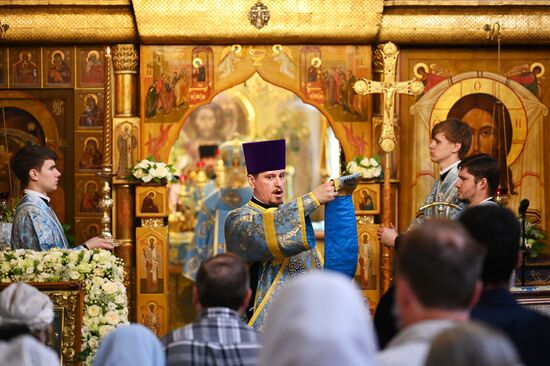 Патриаршее служение в Казанском соборе на Красной площади