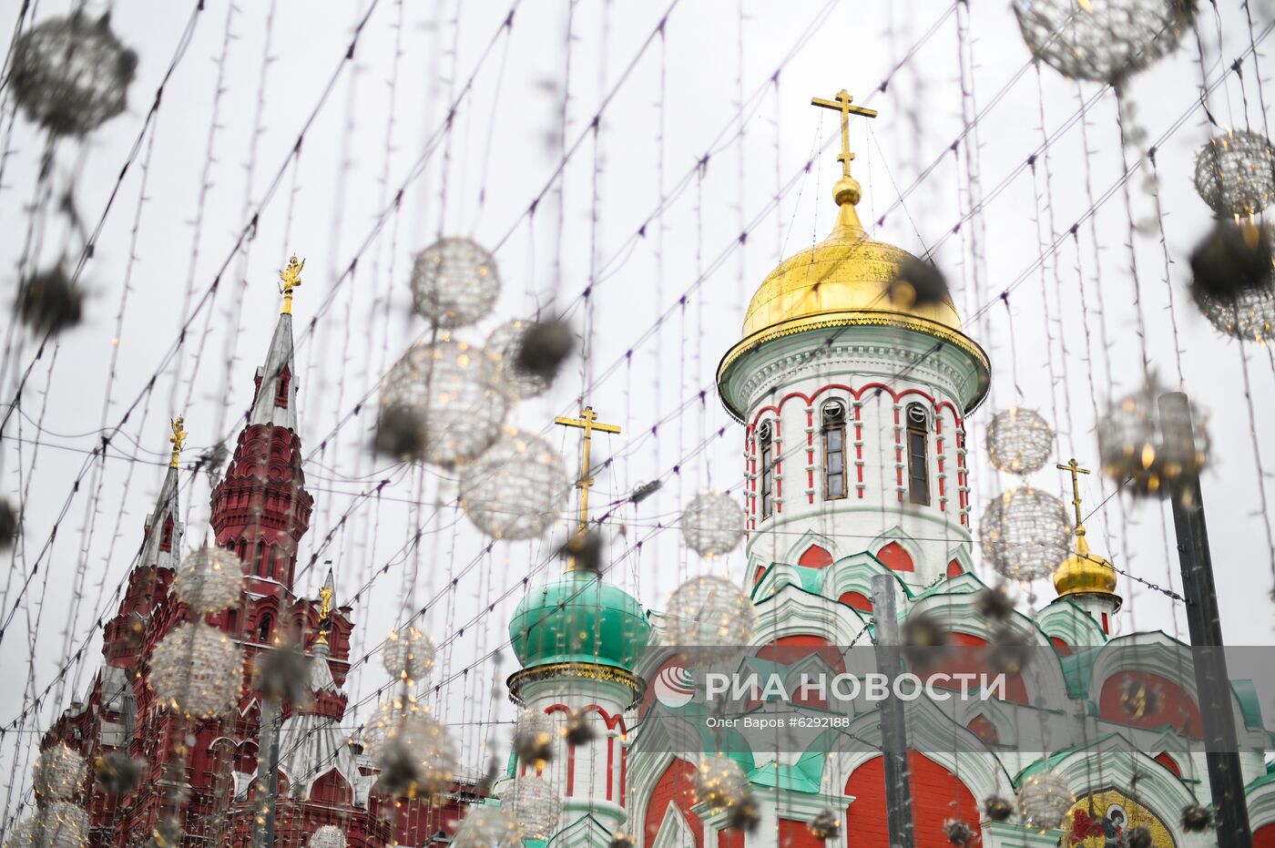 Патриаршее служение в Казанском соборе на Красной площади