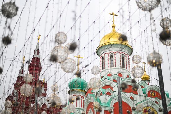 Патриаршее служение в Казанском соборе на Красной площади