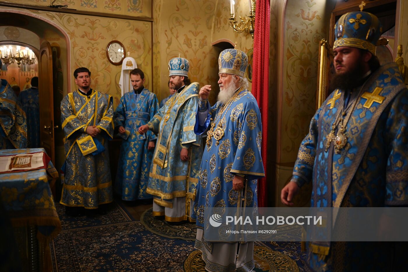 Патриаршее служение в Казанском соборе на Красной площади
