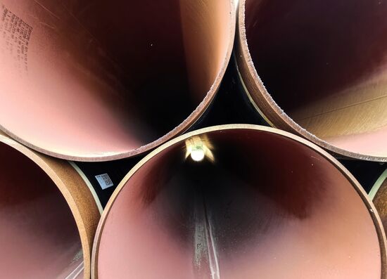Строительство газопровода "Северный поток-2" в Германии