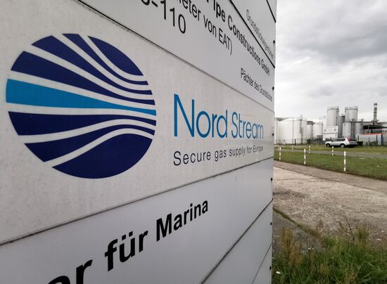 Строительство газопровода "Северный поток-2" в Германии