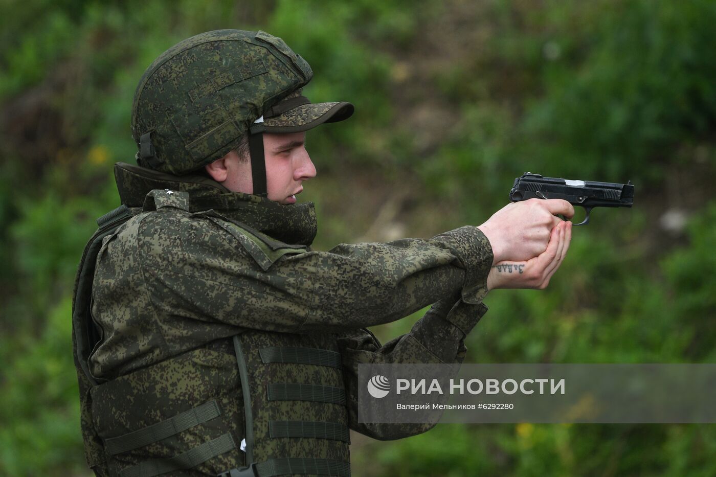 Всеармейский этап конкурса "Дорожный патруль"