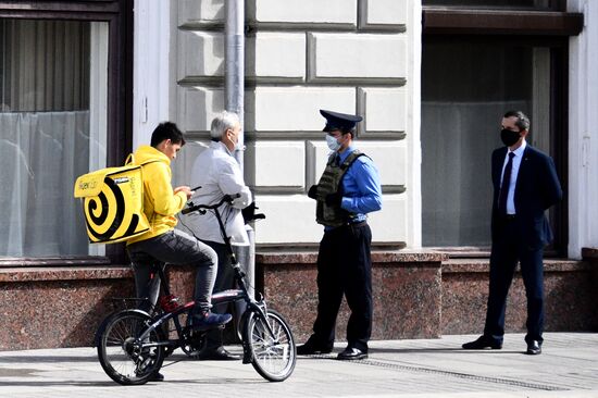 В центре Москвы найден подозрительный предмет