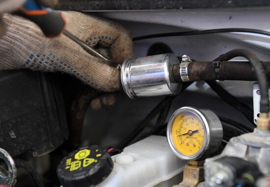 Пункт переоборудования автотранспорта на газомоторное топливо