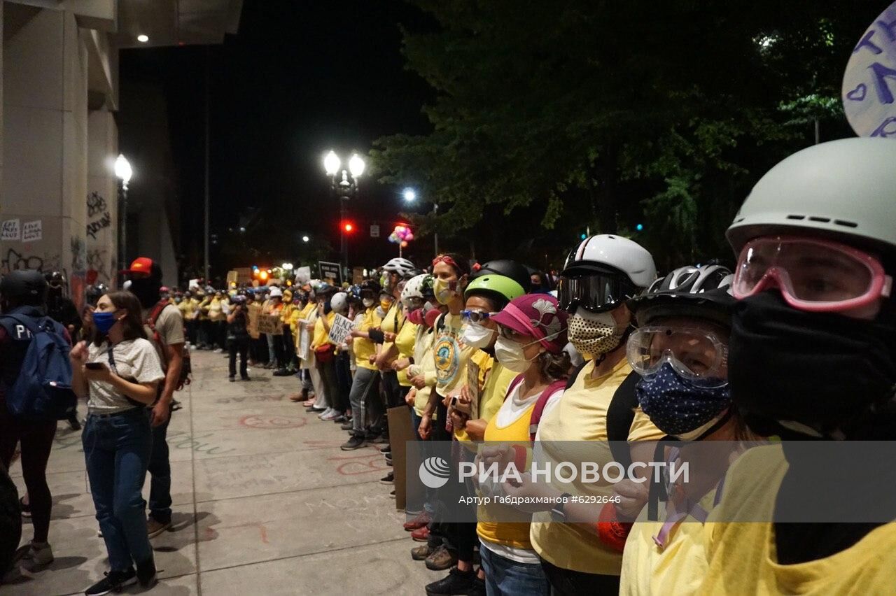 Протесты в Портленде