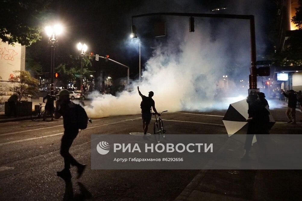 Протесты в Портленде