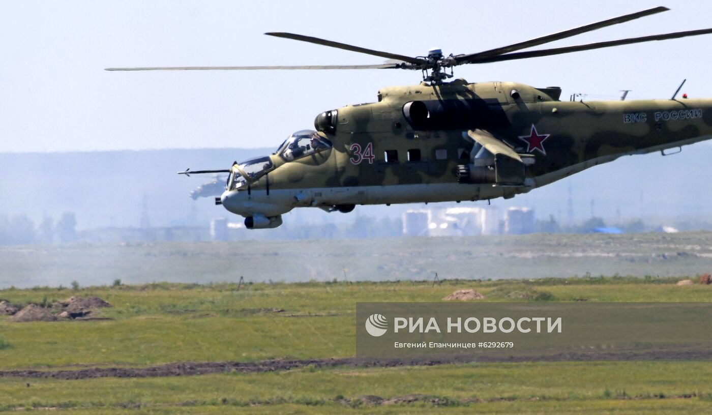 Военные учения в Забайкальском крае