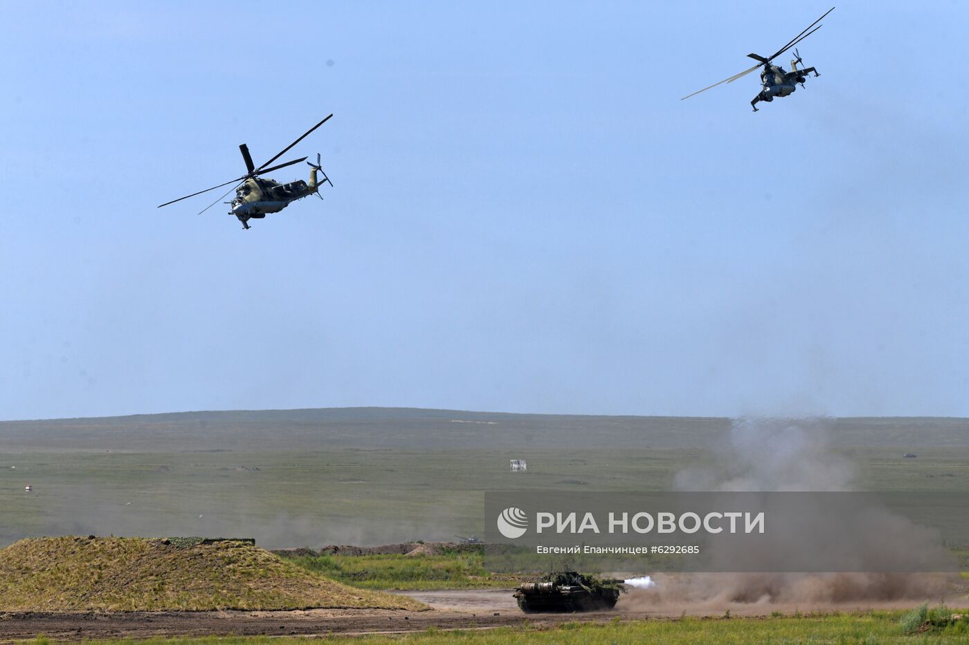 Военные учения в Забайкальском крае