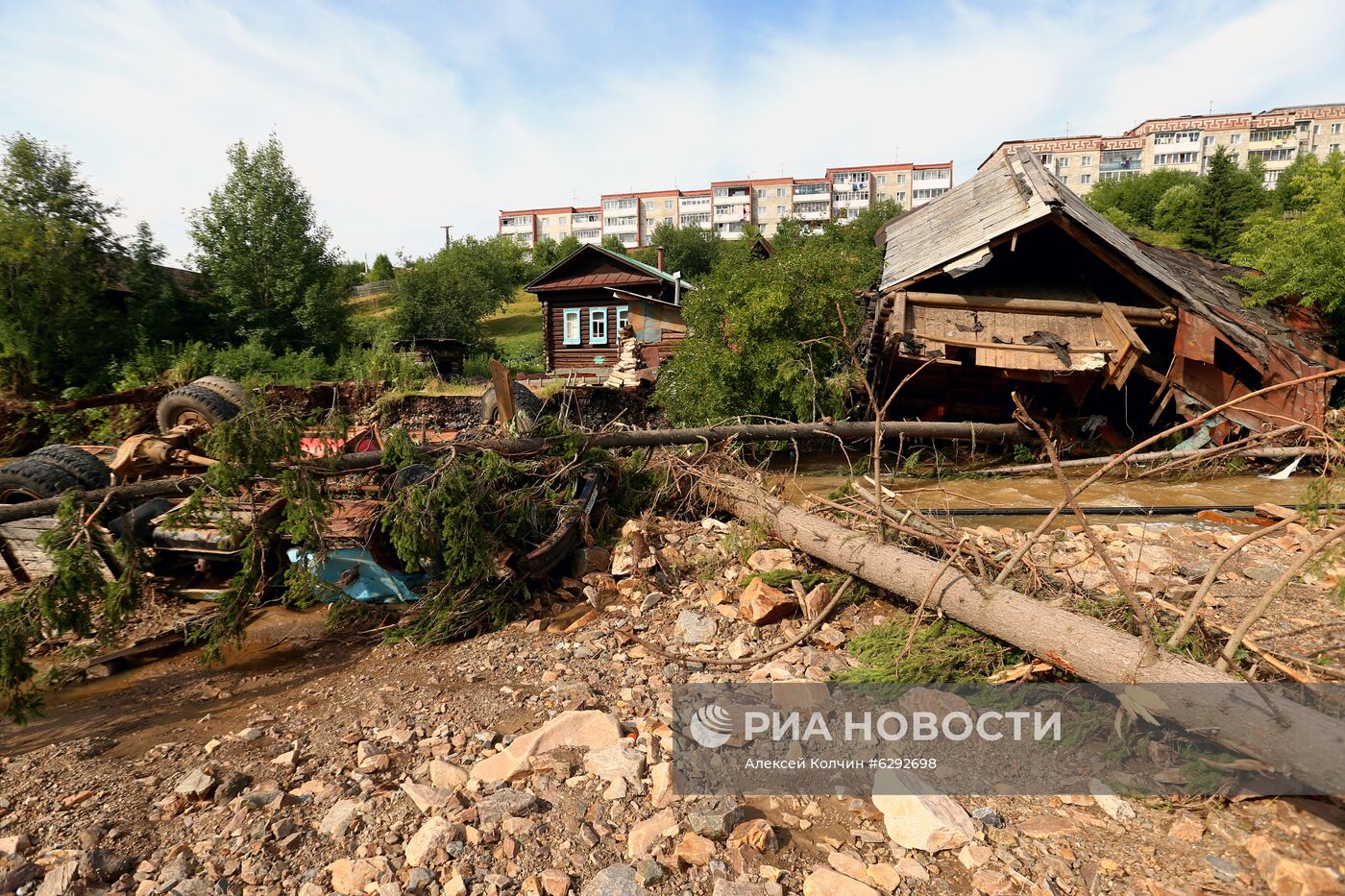 В городе Нижние Серги в Свердловской области ввели режим ЧС из-за паводка