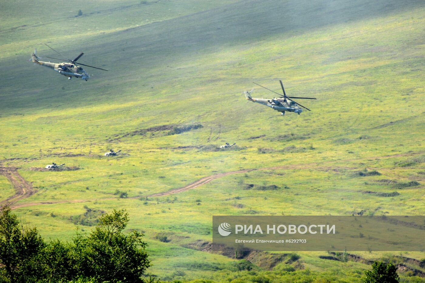 Военные учения в Забайкальском крае