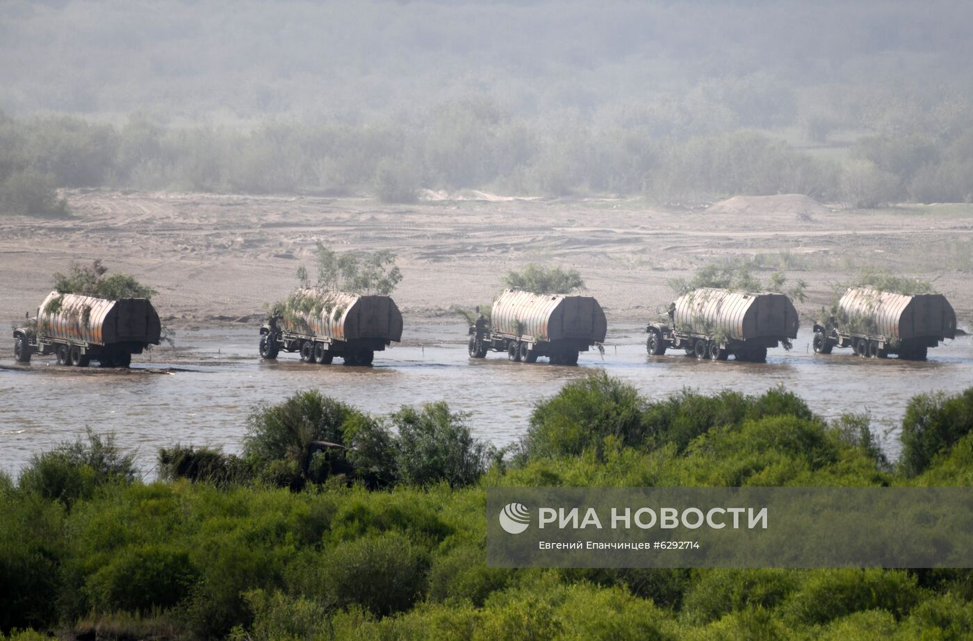 Военные учения в Забайкальском крае