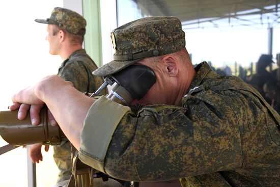 Военные учения в Забайкальском крае