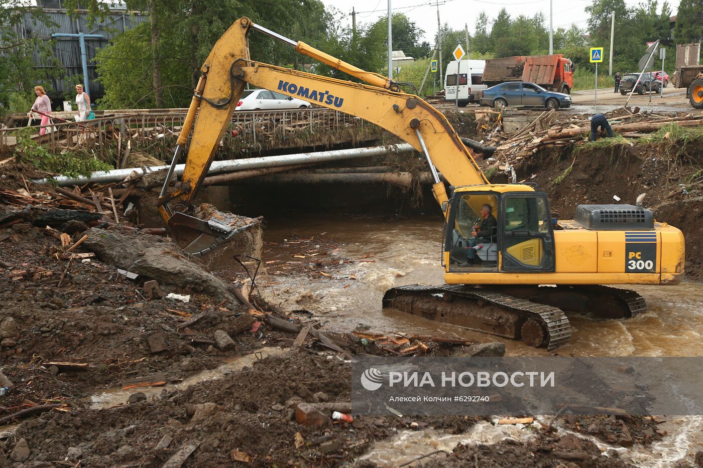 В городе Нижние Серги в Свердловской области ввели режим ЧС из-за паводка