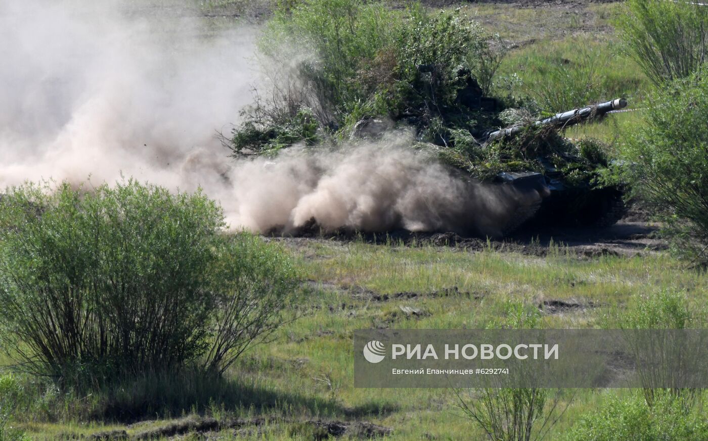 Военные учения в Забайкальском крае