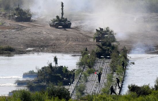 Военные учения в Забайкальском крае