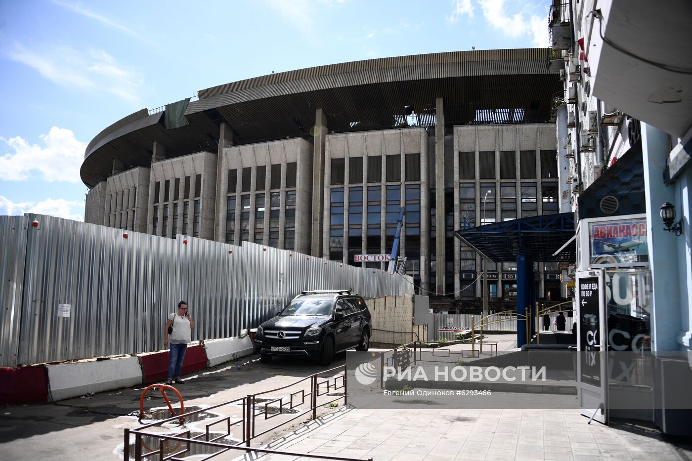 Реконструкция спорткомплекса "Олимпийский"