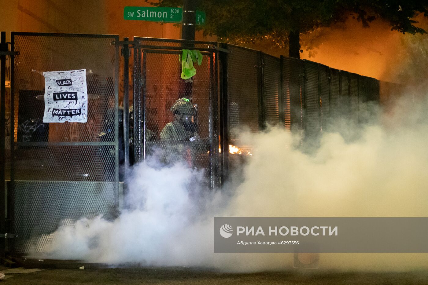 Протесты в Портленде