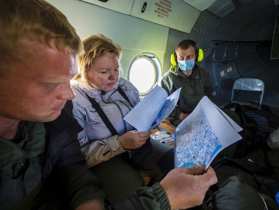 Скелет взрослого мамонта нашли на Ямале