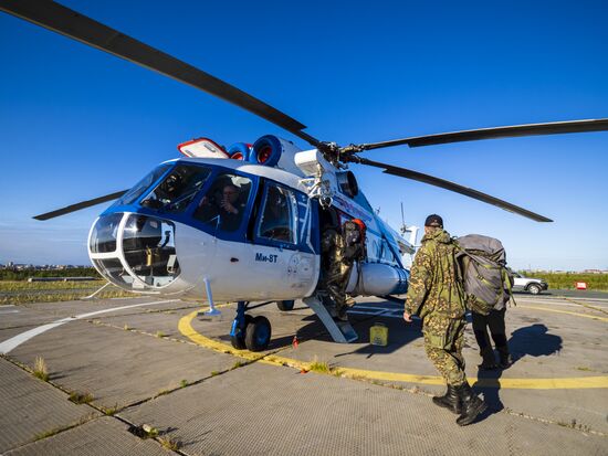 Скелет взрослого мамонта нашли на Ямале