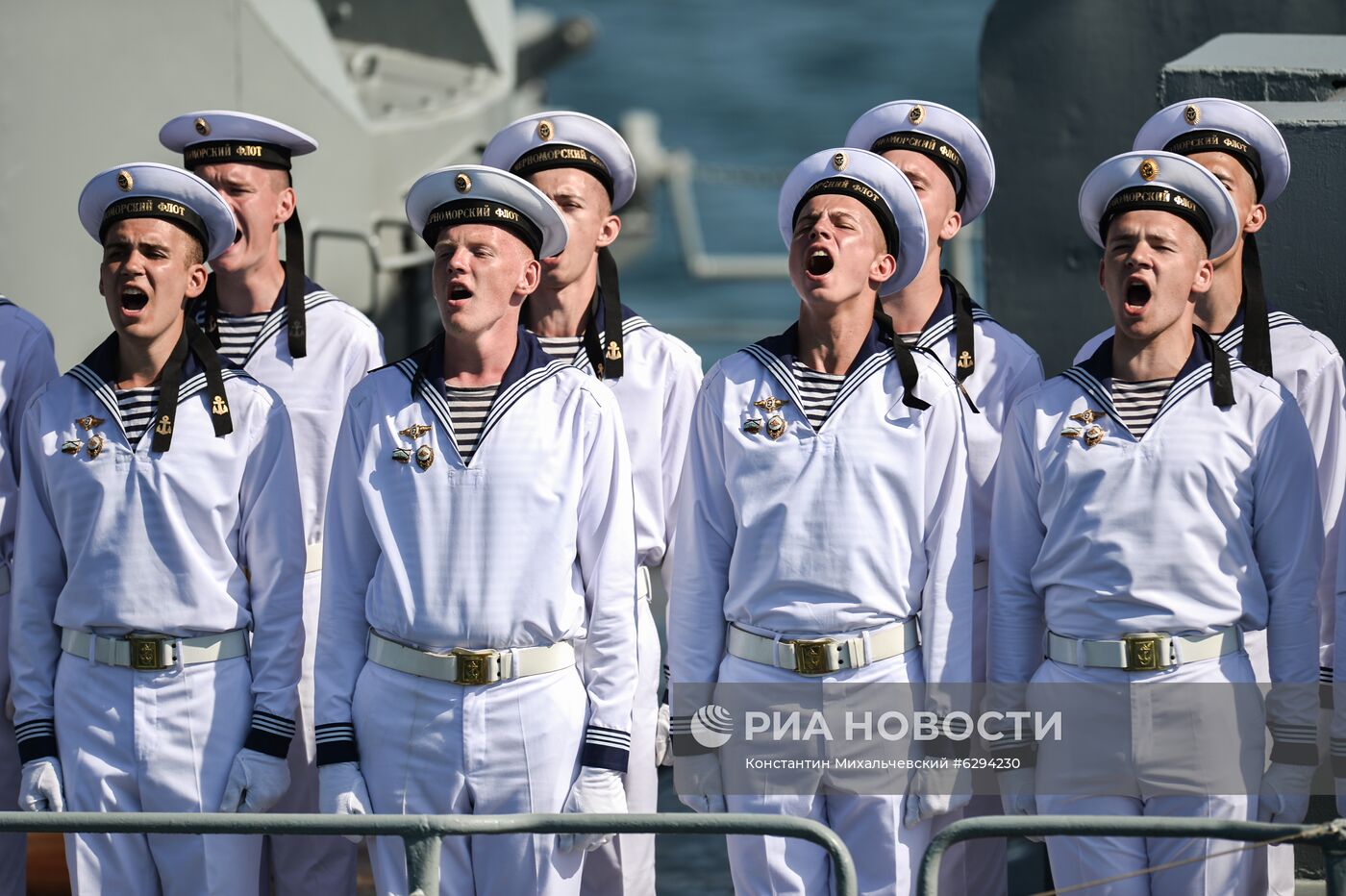 Генеральная репетиция парада в честь Дня ВМФ в городах России