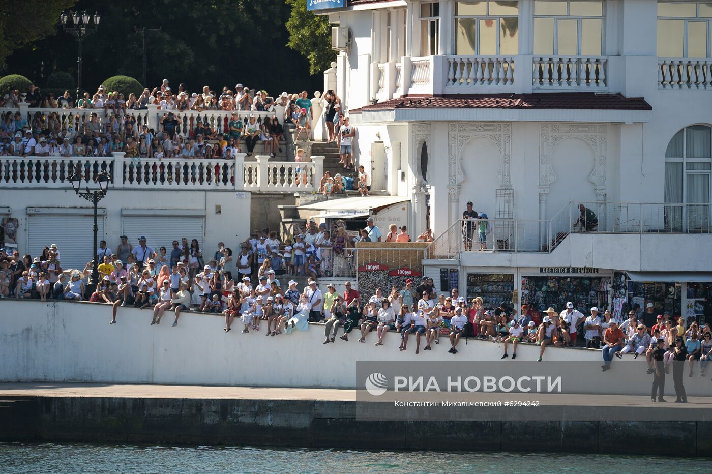 Генеральная репетиция парада в честь Дня ВМФ в городах России